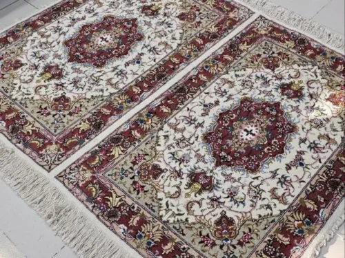 فرش دستبافت جفت ذرع و نیم خطیبی (1.5*1)