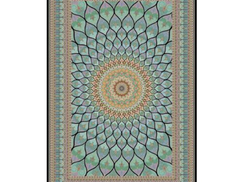 فرش ابریشمی خاطره کاشان 6 متری- کد 131