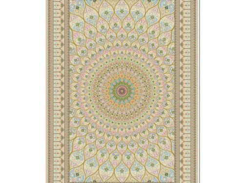 فرش ابریشمی خاطره کاشان 6 متری- کد 135