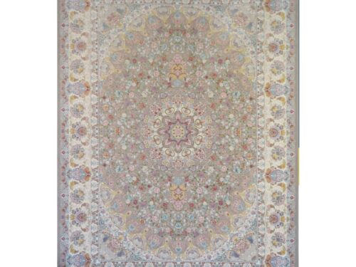 فرش امورا رویا کمال 1200 شانه طرح یاس کد -A011