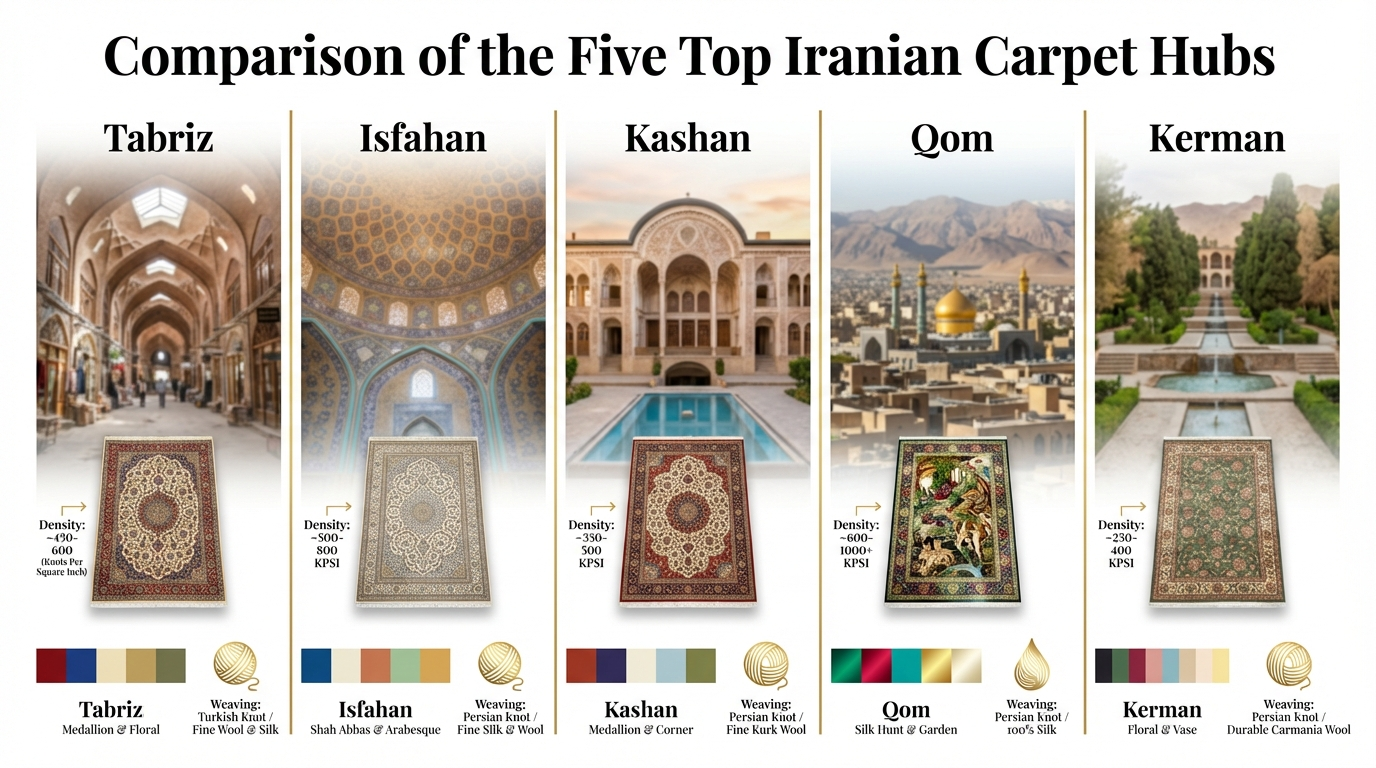 بهترین فرش دستباف ایران برای کجاست