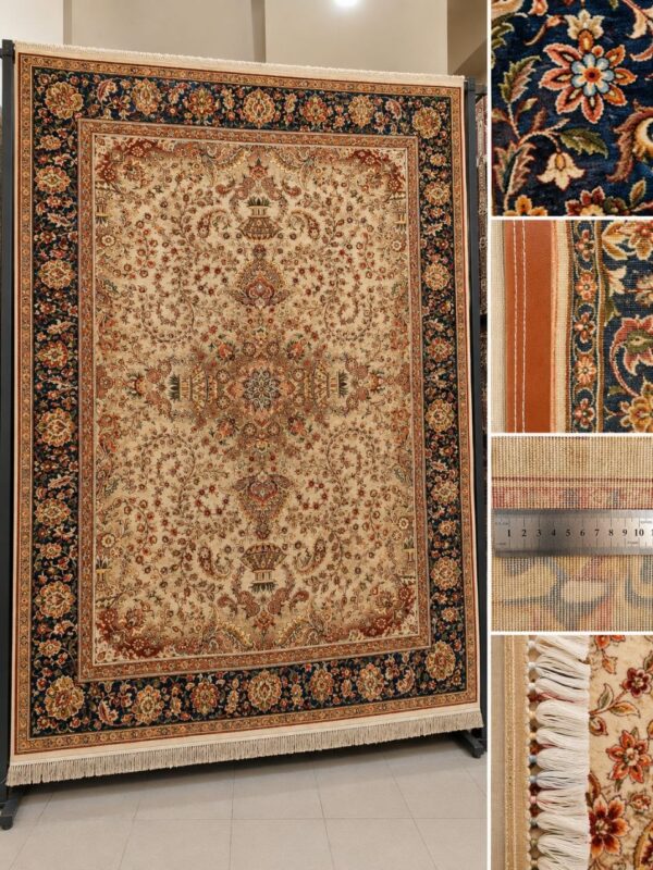 فرش پشم مکانیزه گوشت دار – کد 77240